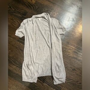 Vintage Banana Republic Women’s Short Sleeved Cardigan XS soft pima cotton/wool